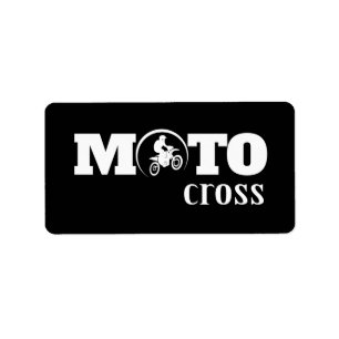 Etiqueta Motocross