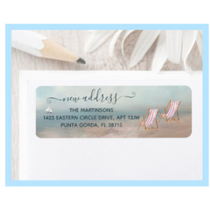 Etiqueta Movimentamos a Praia Novo Endereço, Mudando de Vol