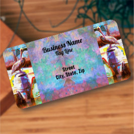 Etiqueta Muelle Los Peines Pelican 0463 Endereço