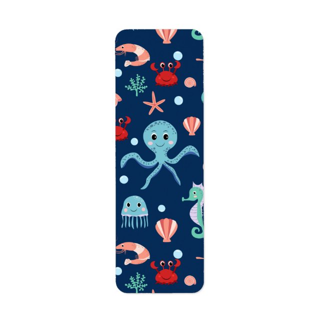 Etiqueta Mundo do Mar (Frente)