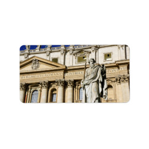 Etiqueta museu do Vaticano