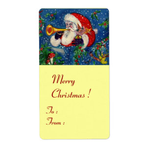 ETIQUETA MUSICAL CHRISTMAS NIGHT/PAPAIS NOEIS BUGLER