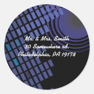 Etiqueta musical da resposta de Mitzvah do bastão