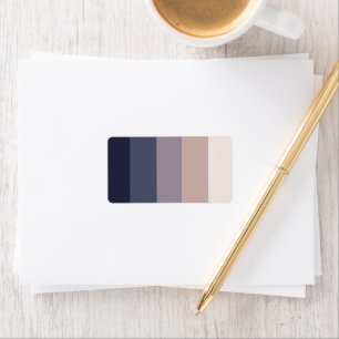 Etiqueta Na moda, contemporâneo, polido e personalizável