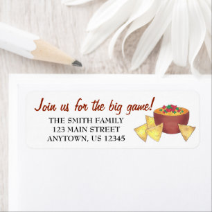 Etiqueta Nachos Chips Queso do Grande Futebol