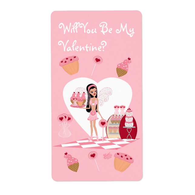 Etiqueta Namorados Faery (Frente)