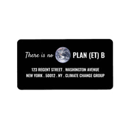 Etiqueta Não existe plano B, alterações climáticas