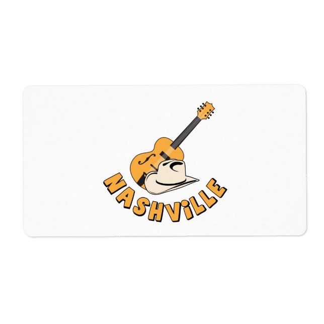 Etiqueta Nashville (Frente)