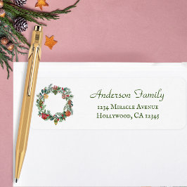 Etiqueta Natais vintages Retroativos Fios e Ornamentos Pers