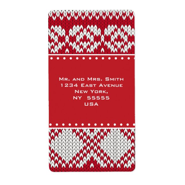 Etiqueta Natal (Frente)