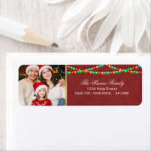 Natal Alegre Foto Personalizada da Família