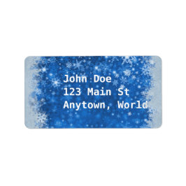 Etiqueta Natal clássico