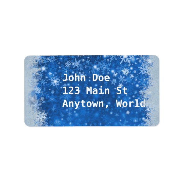 Etiqueta Natal clássico (Frente)