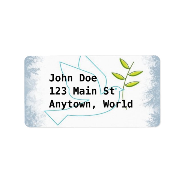 Etiqueta Natal clássico (Frente)