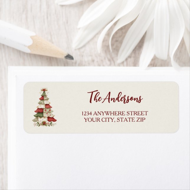 Etiqueta Natal de Patches (Insitu)