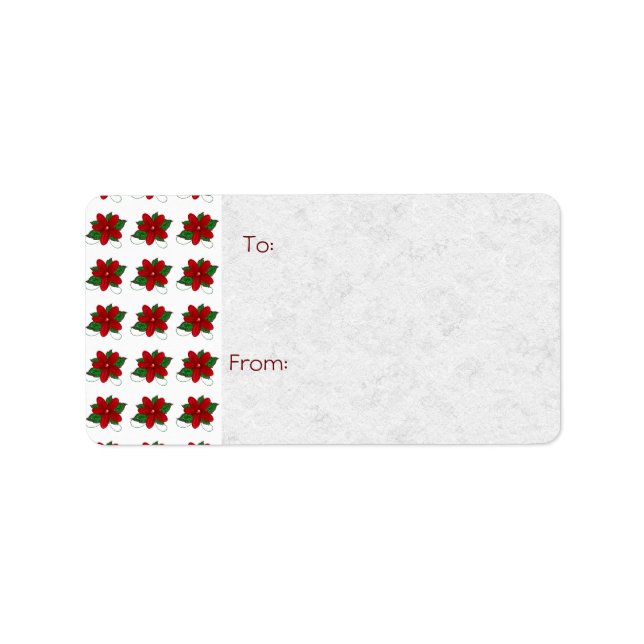 Etiqueta Natal para Rótulos (Frente)