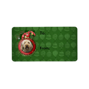 Etiqueta Natal - plataforma os salões - Goldendoodles