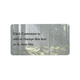 Etiqueta Natureza Pensada