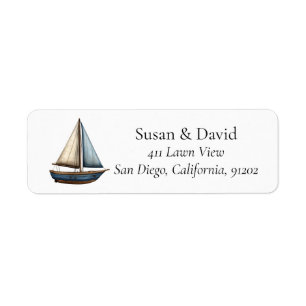 Etiqueta Navio de vela náutica