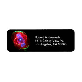 Etiqueta Nebulosa do Olho de Cat NGC 6543 Composto Óptico, 