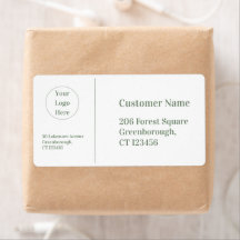 Negócios Brancos Verdes da Sage Moderna