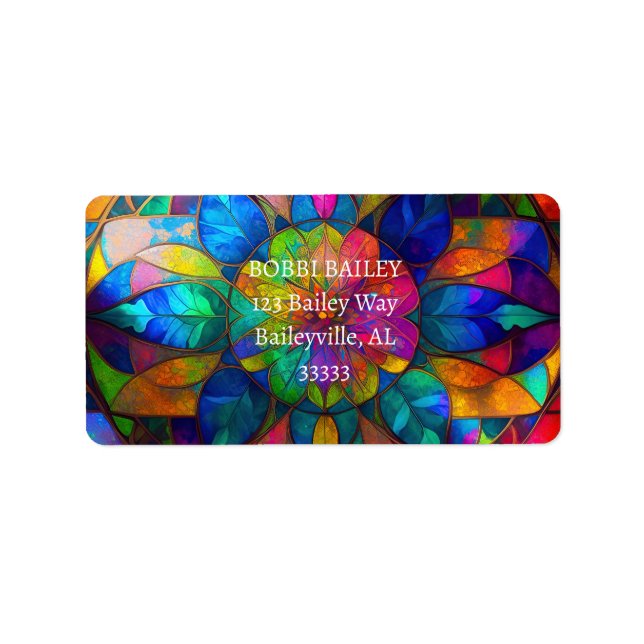 Etiqueta NEO StainGlass (Frente)