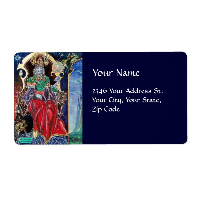 Etiqueta NEUROMANCER Maggie King (Frente)