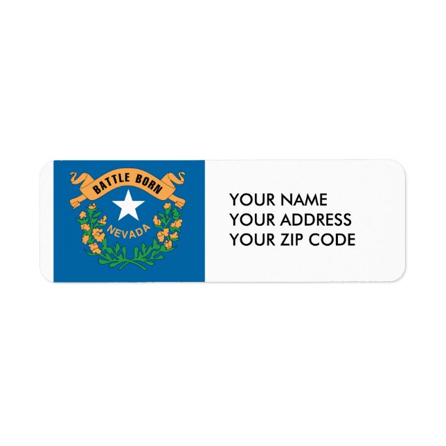 ETIQUETA NEVADA (Frente)