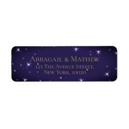 Etiqueta Noiva e grupo personalizados. Estrelas Noturnas. T