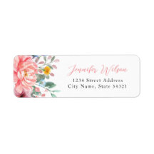 Nome Personalizado do Buquê Floral Rosa primavera 