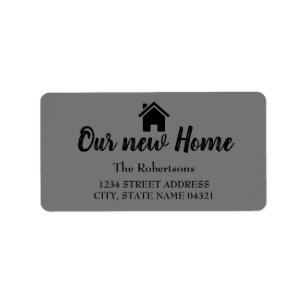 Etiqueta Nossa nova casa