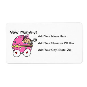 Etiqueta Novos presentes para a menina da Mamãe