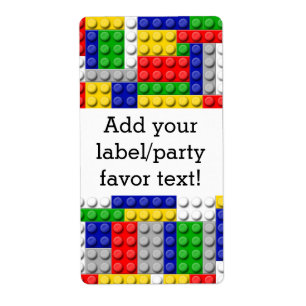 Etiqueta O aniversário/partido do menino da cor preliminar