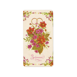 Etiqueta O antigo convite soviético para o casamento