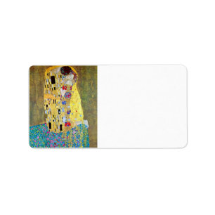 Etiqueta O beijo 2 por Gustavo Klimt