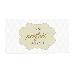 Etiqueta o fósforo perfeito