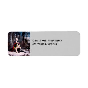 Etiqueta O gerador Washington Prays na forja do vale, PA