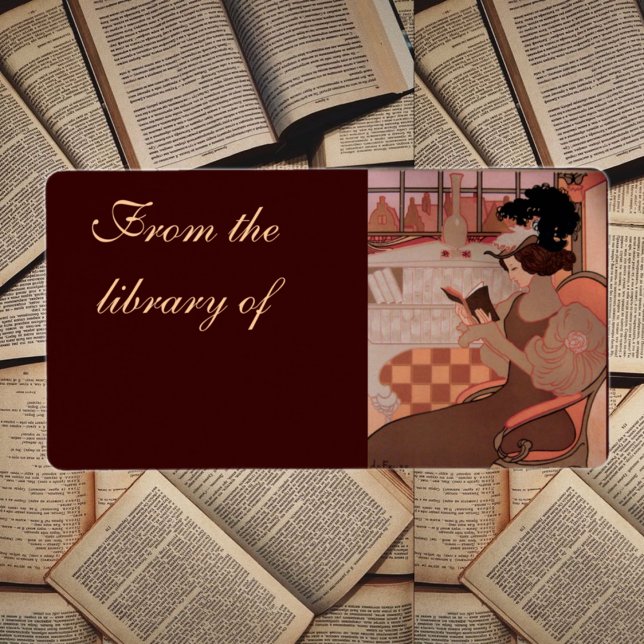 Etiqueta O Livro Lover (Criador carregado)