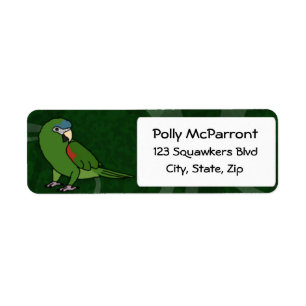 Etiqueta O Macaw de Hahn