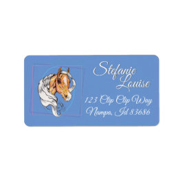 Etiqueta O Palomino (azul)