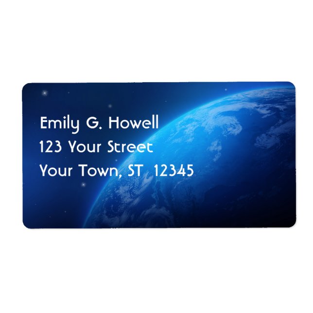 Etiqueta O Rótulo da Terra Avery (Frente)