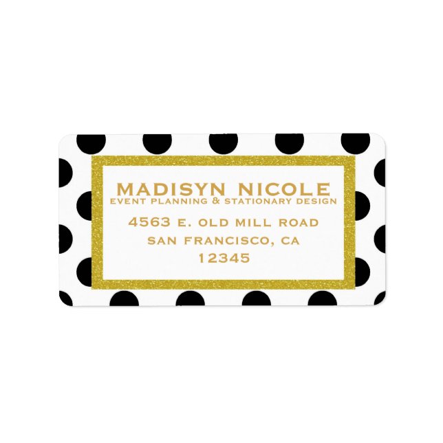ETIQUETA O RÓTULO DE NEGÓCIOS CHLOY (Frente)