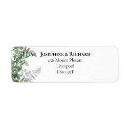 Etiqueta O verão deixa a tabela de endereços de foliagem