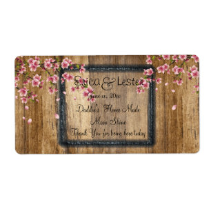 Etiqueta O vinho engraçado, Wedding, Moonshine o costume