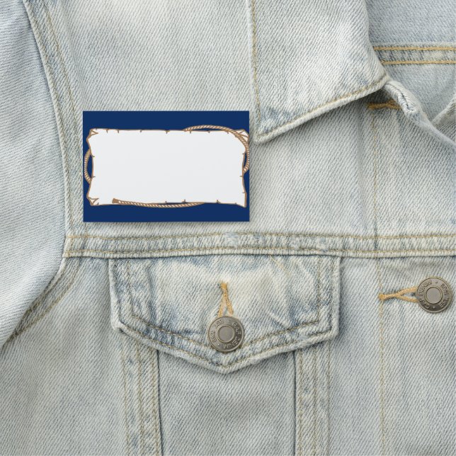 Etiqueta Ocidental Com Nome de etiqueta De Festa D (In Situ)