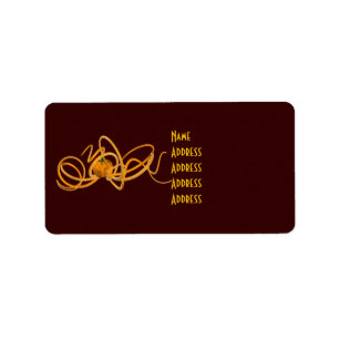 Etiqueta Octopus Laranja