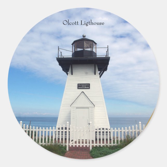 Etiqueta Olcott Lighthouse (Frente)