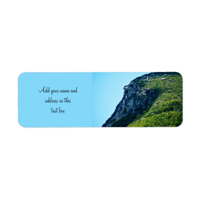 Etiqueta Old Man of the Mountain, Summer, P2279 (Frente)
