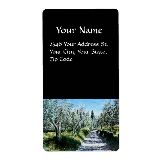 ETIQUETA OLIVEIRAS EM RIMAGGIO (Frente)