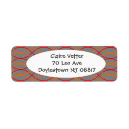 Etiqueta Ondas Laranja